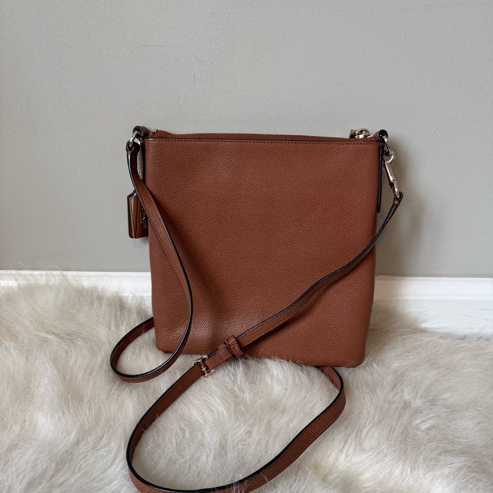 Coach 2014 Swingpack North South Crossbody Leather Bag - Picture 4 of 8